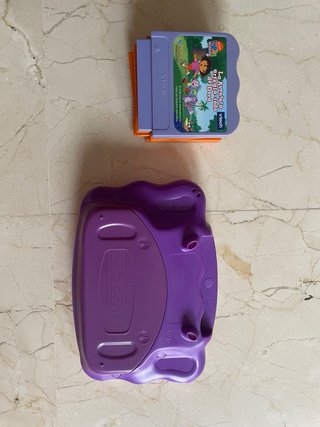Consola Vtech V.Smile Pocket Rosa + Juegos
