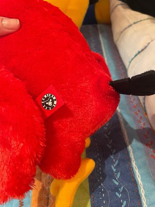 Peluche Angry Birds Rojo