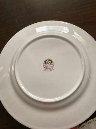 Set 3 piatti frutta Royal Albert serie dei mesi