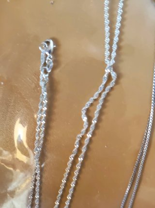 3 Cadenas Plata 925