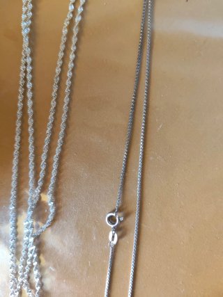 3 Cadenas Plata 925