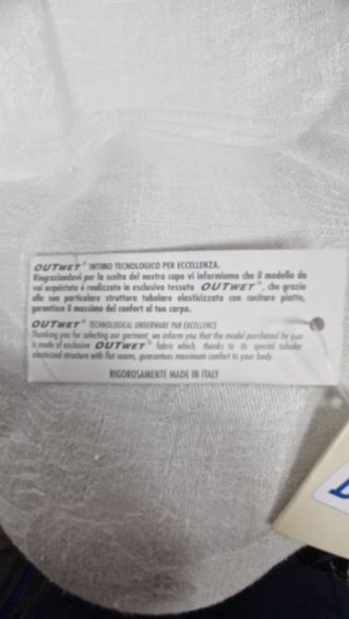 Maglia intima OUTWET manica lunga donna tg unica