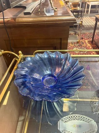 FRUTERO DE CRISTAL AZUL