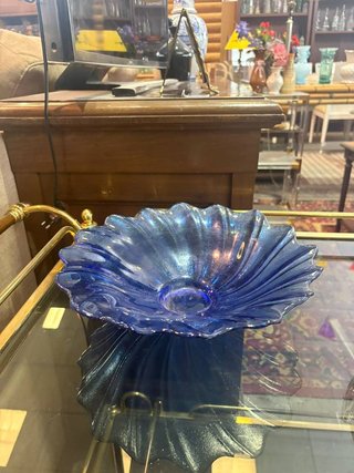 FRUTERO DE CRISTAL AZUL