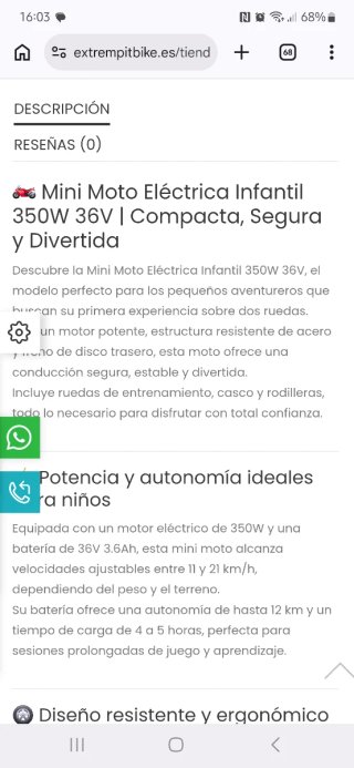 Moto infantil Spider-Man