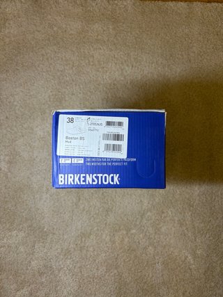 Birkenstock Boston mud 38 Nuove