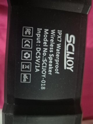 Altavoz SCIJOY Potente Nuevo IPX7 Wireless