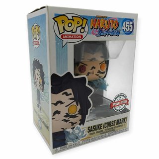 FUNKO POP SASUSKE (CURSE MARK) 455 SPECIAL EDITION, SIN ABRIR