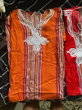 Vestido Marroquí Multicolor Talla Única