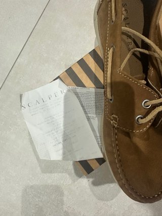 Zapatos Scalpers nuevos talla 41