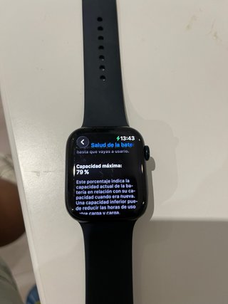 Apple Watch Series 7 Negro/Azul Marino