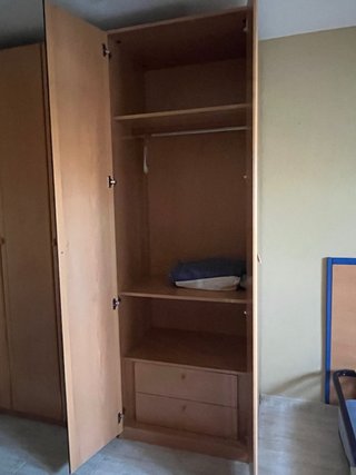 Armario juvenil  5 puertas madera