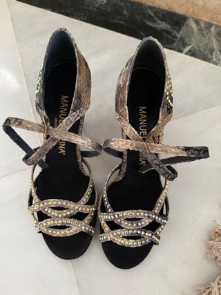 Zapatos Baile Latino Manuel Reina Talla 39