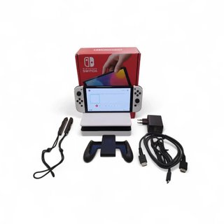 CONSOLA NINTENDO SWITCH OLED 64GB + CAJA