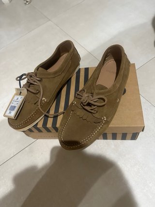 Zapatos Scalpers Beige Talla 42 Nuevos
