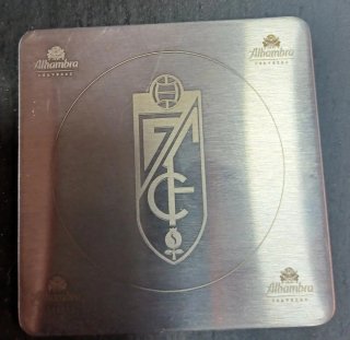 Pack Alhambra CF Granada vasos + posavasos+pizarra
