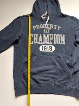 Sudadera Champion Azul con Estampado