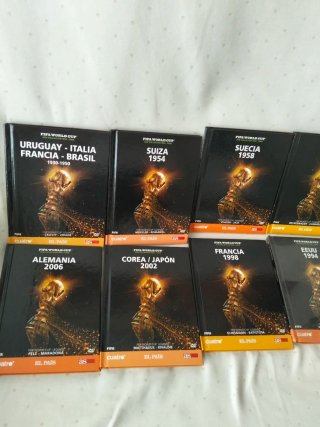 Colección Mundiales Fútbol DVD (Completa)