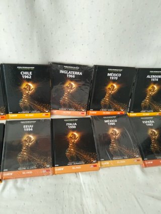 Colección Mundiales Fútbol DVD (Completa)