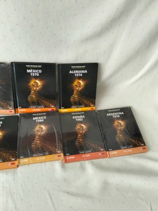 Colección Mundiales Fútbol DVD (Completa)