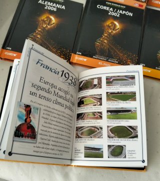 Colección Mundiales Fútbol DVD (Completa)