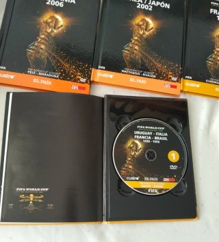 Colección Mundiales Fútbol DVD (Completa)