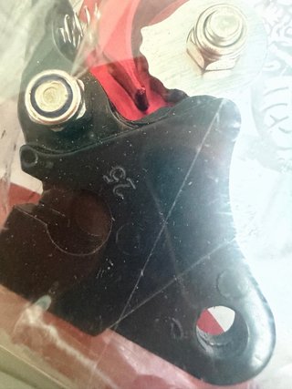Manetas Moto CNC Rojas Universales