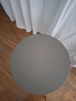 Mesa de jardín Isimar Genova Metal Gris