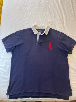 Polo Ralph Lauren Algodón Piqué Azul