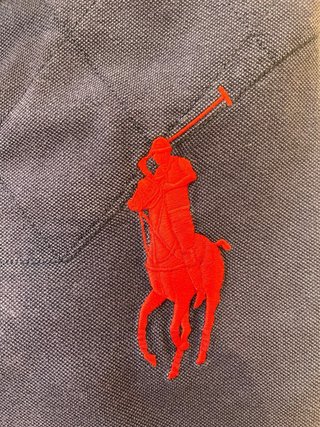 Polo Ralph Lauren Algodón Piqué Azul