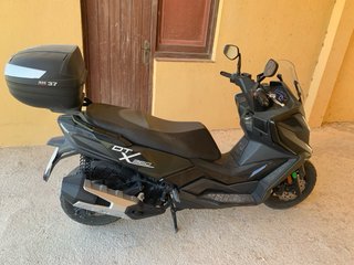 Kymco DTX 125 Maxi Scooter Negra