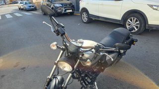 Keeway K-Light 125 - Moto Cruiser Negra/Plateada