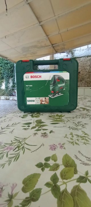 Sierra de calar Bosch PST 650 + sierras