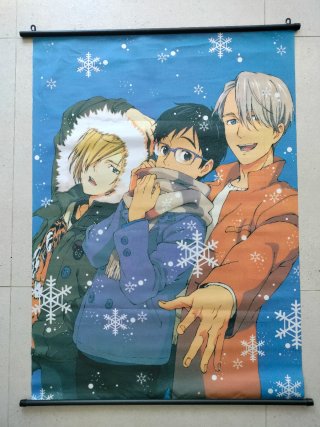 Poster de tela anime Yuri On Ice