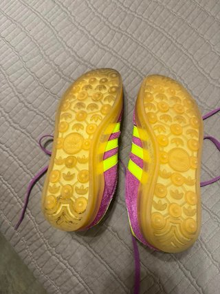 Adidas Gazelle Rosa y Verde Neón