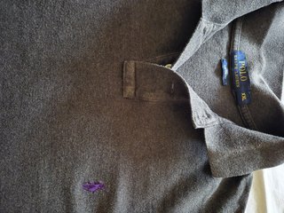 Polo Ralph Lauren gris caballero
