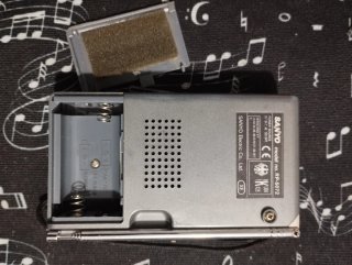 Radio Sanyo AM/FM RP-5072 Gris