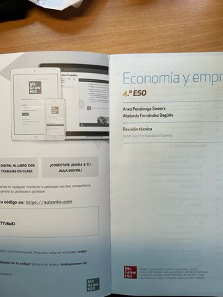 Economía y emprendimiento 4o ESO