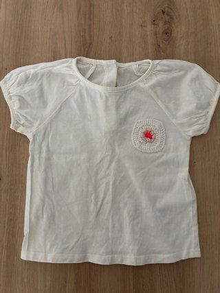 Lote 6 camisetas verano niña 2 años