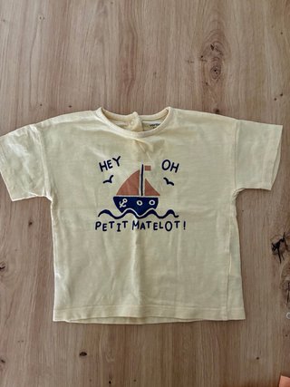 Lote 6 camisetas verano niña 2 años