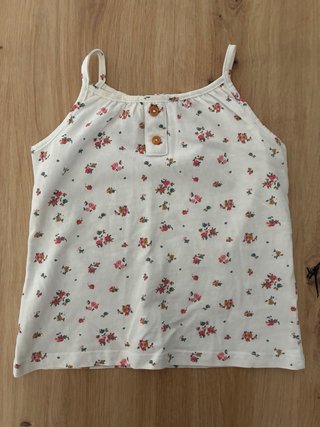 Lote 6 camisetas verano niña 2 años