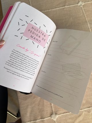 La agenda de nuestra boda / wedding planner
