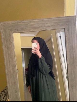 Hijab seda Medina negro