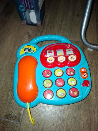 Teléfono de juguete infantil
