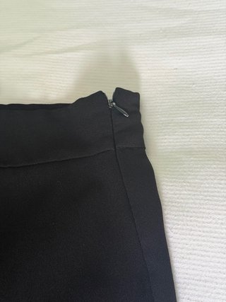 Pantalones de vestir negros anchos