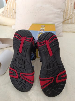 Sandalias Pablosky niño camuflaje azul
