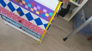 Cajonera pintada a mano - Diseño único
