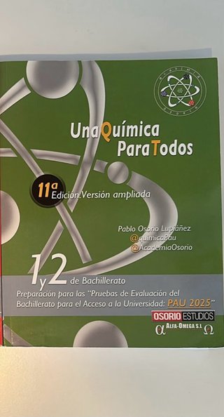 Una quimica para todos