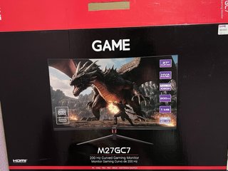 Pantalla Game M27GC7 Full HD en caja