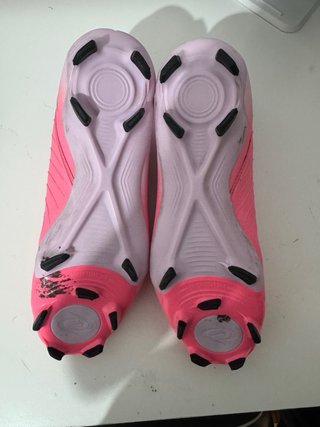 Zapatillas Nike Fútbol Rosa Seminuevas
